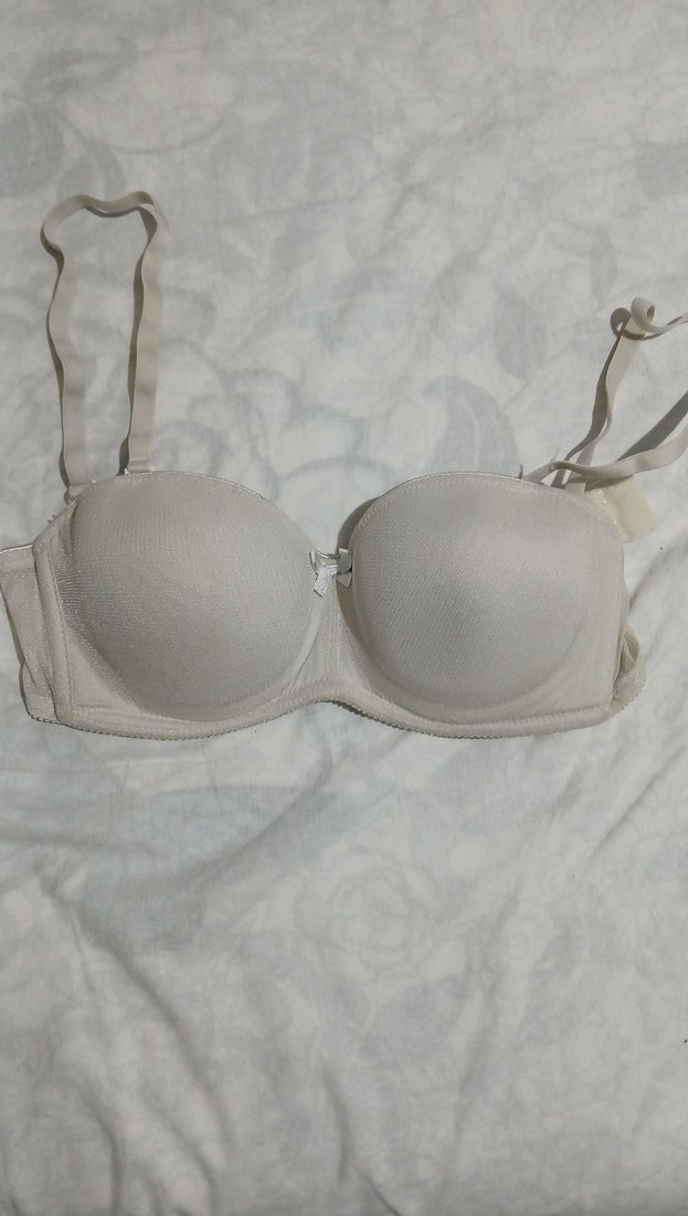 Beyaz Minimalist Bohem Sütyen - Görsel 2