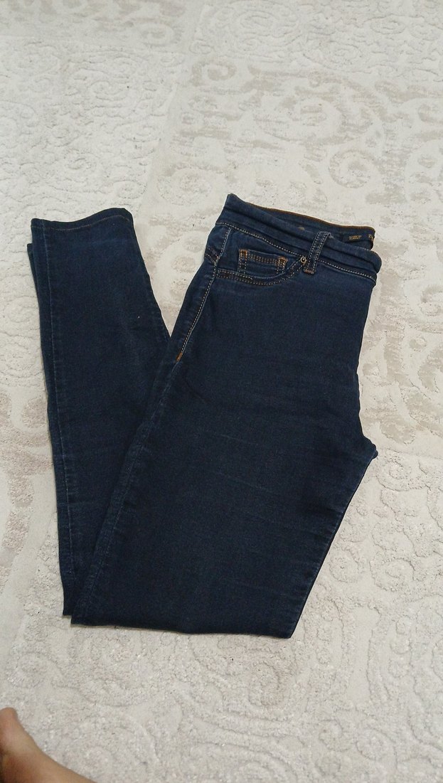 kot jean kadın tayt - Görsel 2