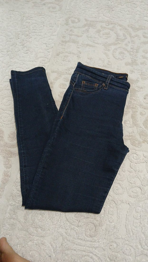 kot jean kadın tayt - Görsel 3