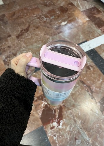 Pastel Renkli Stanley Quencher XL Termos Bardak - Görsel 5