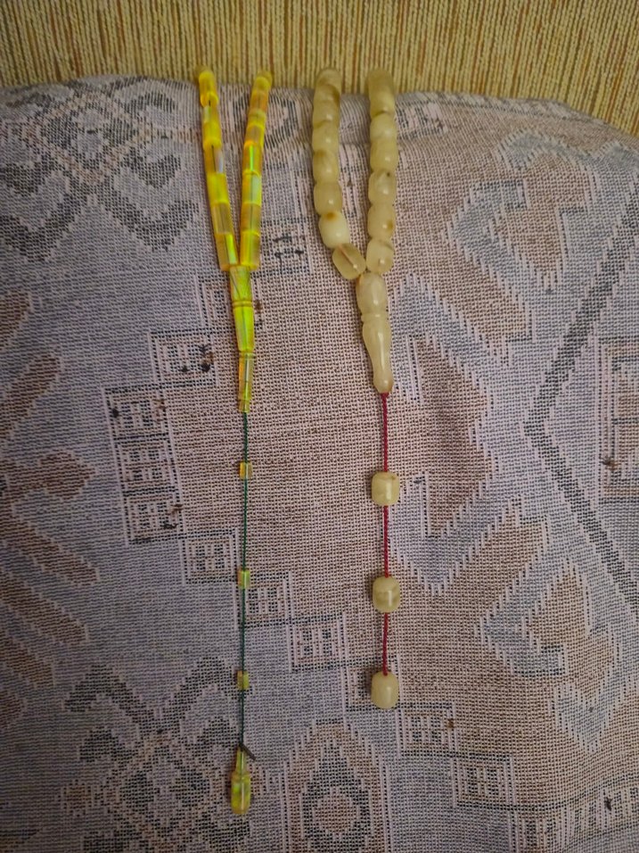 Koleksiyonluk Özel Yapım Kehribar Tespih / Ukrayna - Görsel 4