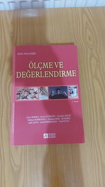 Ölçme ve değerlendirme kitabı