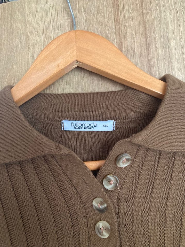 Fulla Moda Triko Kazak - Görsel 3