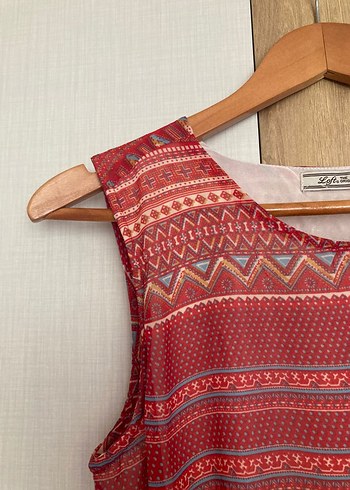 Loft Şifon Elbise - Görsel 4