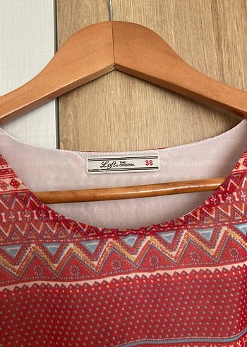 Loft Şifon Elbise - Görsel 3