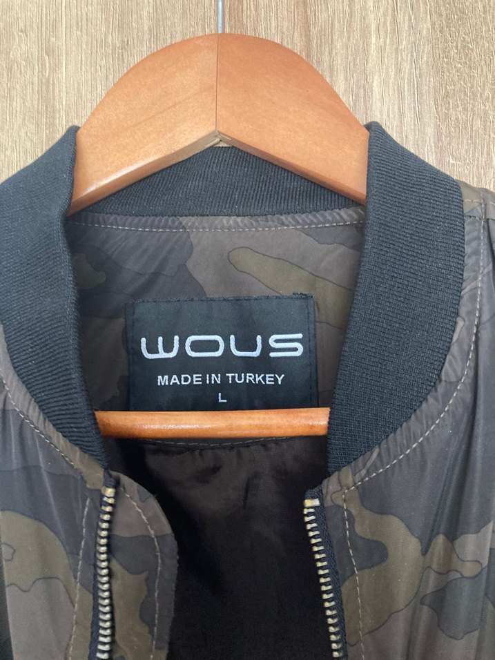 Kamuflaj Desenli Fermuarlı Ceket Unisex - Görsel 5