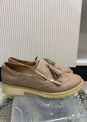 37 Beden ten rengi Renk Loofer ayakkabı