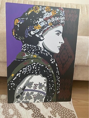 50x70 akrilik tuval