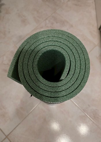 Parlak Yeşil Egzersiz Kamp Matı - Görsel 2