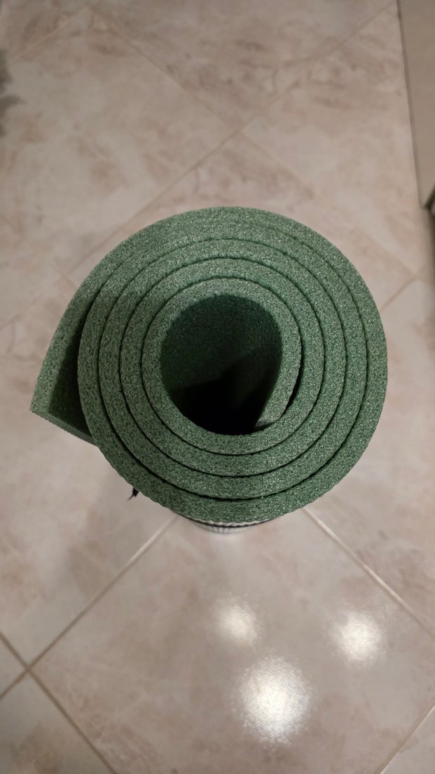 Parlak Yeşil Egzersiz Kamp Matı - Görsel 2