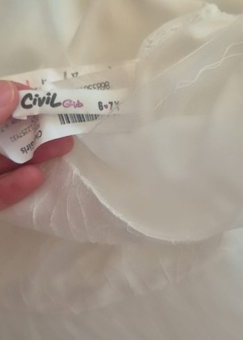 koz çocuk gelinlik abiye - Görsel 6