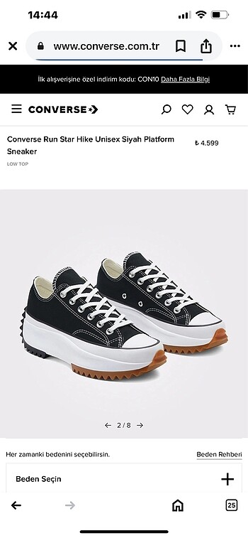 Converse chuch taylor model
