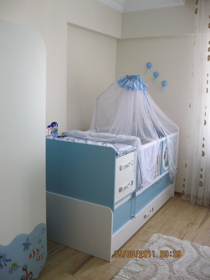 Caploonba bebek odası full takım - Görsel 2