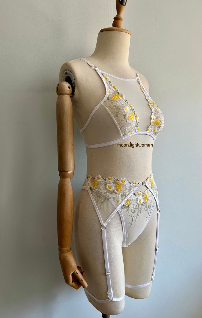 Papatyalı Halter Yaka J.Takım - Görsel 5