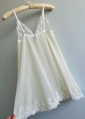 Vintage Babydoll Gecelik - Görsel 4