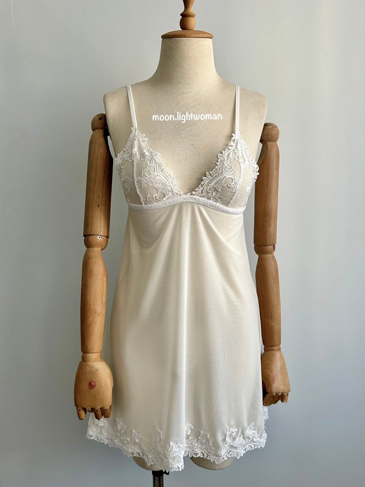 Vintage Babydoll Gecelik - Görsel 2