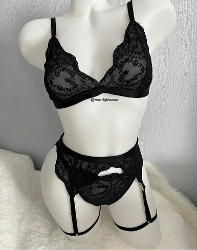 Tasarım Bralet Jartiyer Takım