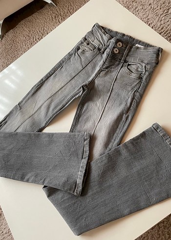 32 Beden bershka low waist bootcut jean