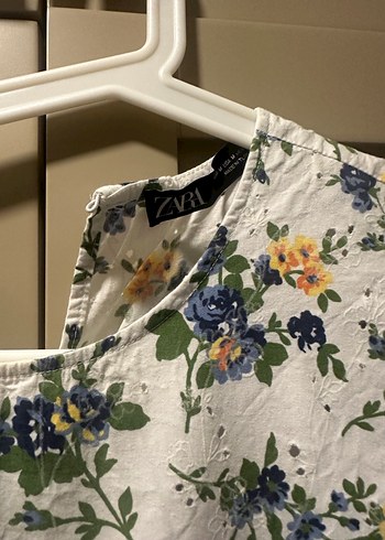 Zara Çiçek Desenli Bohem Elbisesi
