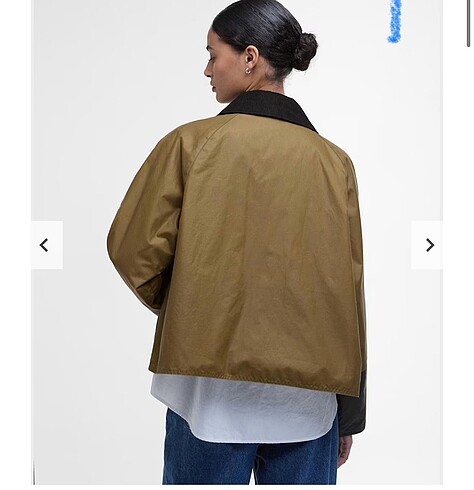 Barbour Alma wax mont
