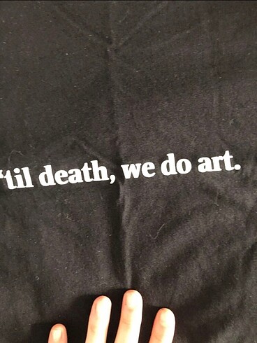 Diğer til death we do art tshirt