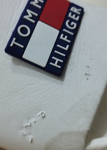 41 Beden Tommy Hilfiger Beyaz Erkek Terlik