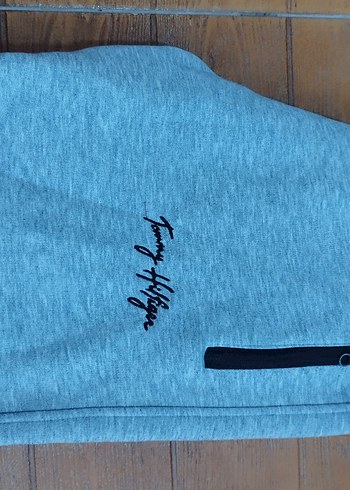 l Beden gri Renk #Tommy Hilfiger Erkek polarlı eşofman