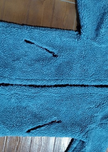 #Kadın peluş sweat Turkuaz..