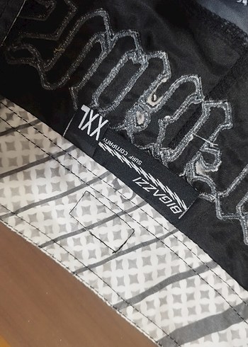 Gri Desenli Elastik Bel Erkek Şort - Görsel 7