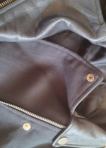 s Beden siyah Renk #Zara derili likralı şık mont Eni 45 Boyu 53 Piyasası çok pahalı