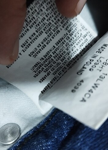 Lee #Lee jeans kot pantolon. Eni çekilince 39 Boyu 102 Paça 16 ???
