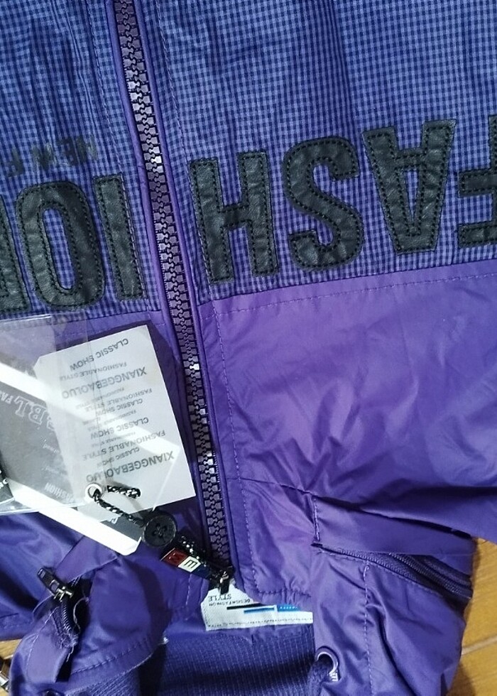 #Luo Çin Tayvan ürünü muhteşem harika ithal yağmurluk mont.Kadın - Görsel 4