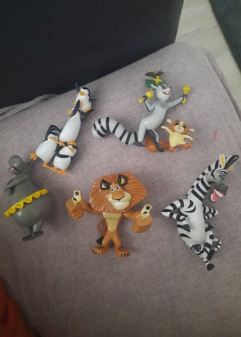 Madagascar Figür Seti