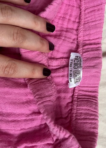 Keten Pantolon tişört - Görsel 4