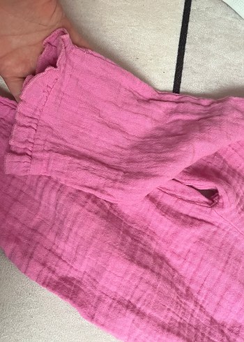 Keten Pantolon tişört - Görsel 3