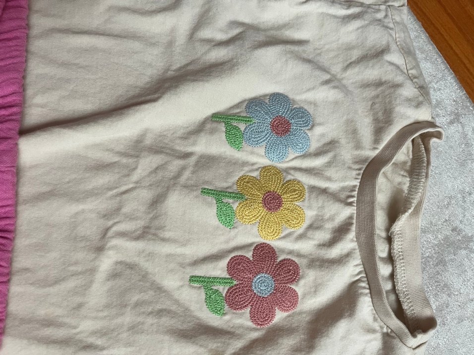 Keten Pantolon tişört - Görsel 2