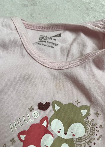 Askısız Triko Bebek Body - Görsel 6