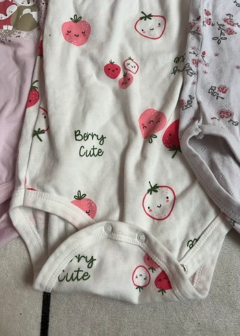 Askısız Triko Bebek Body - Görsel 3