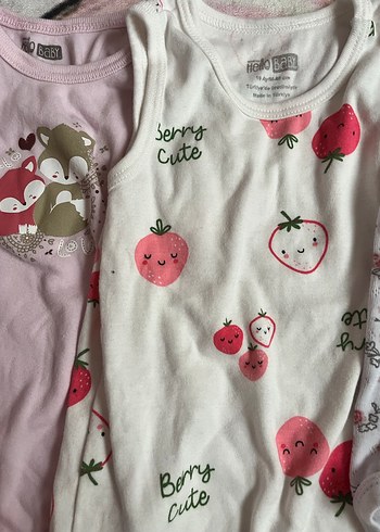 Askısız Triko Bebek Body - Görsel 2