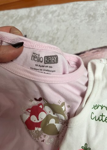 Askısız Triko Bebek Body - Görsel 5