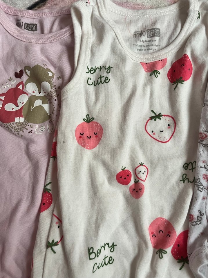 Askısız Triko Bebek Body - Görsel 2