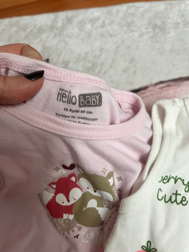 Askısız Triko Bebek Body - Görsel 5