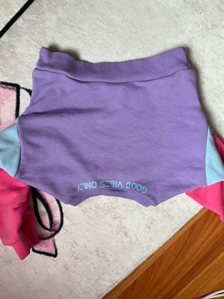 Kızlar İçin Renkli Rahat Eşofman Takımı - Görsel 5