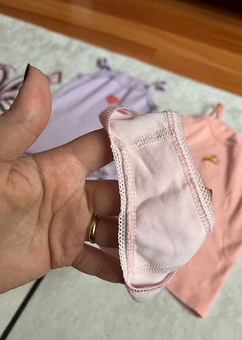 Kız Bebek Askılı Body - Görsel 2