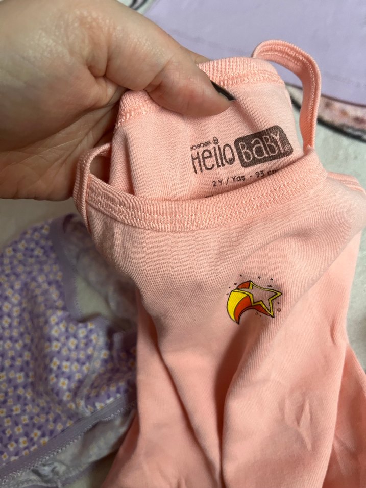 Kız Bebek Askılı Body - Görsel 4