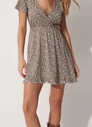 pull and bear elbise - Görsel 5