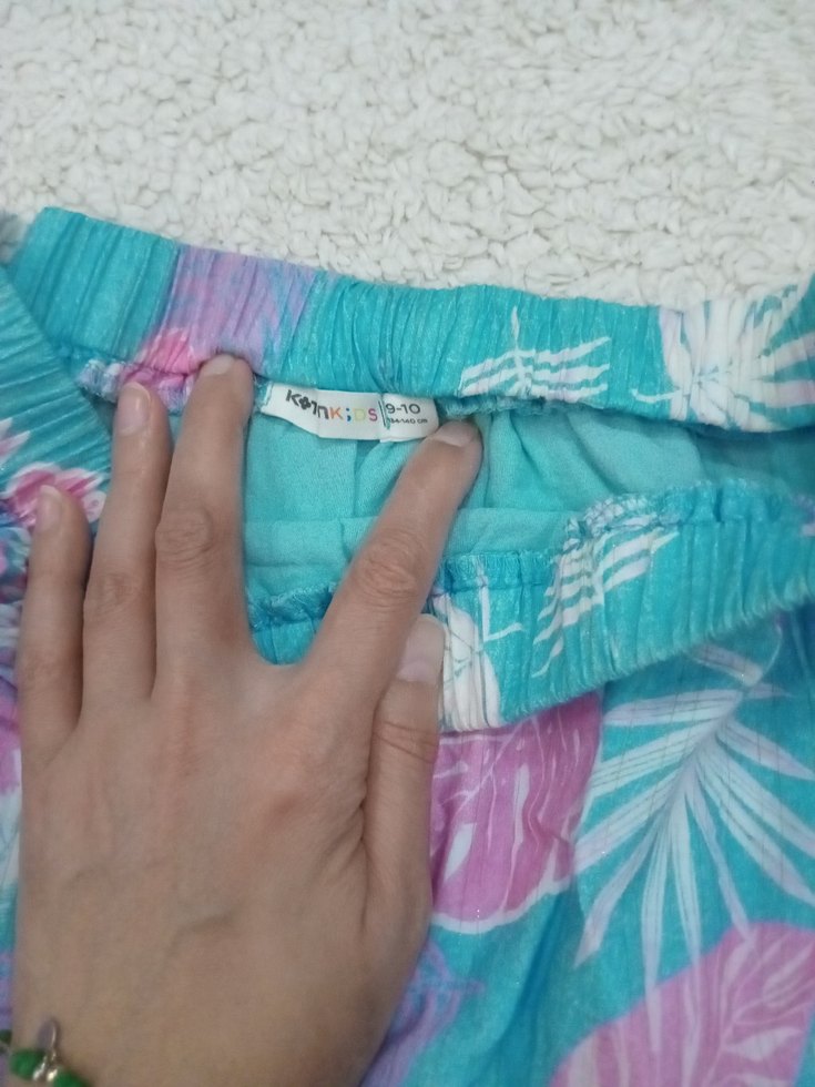 Desenli firfirli Kiz Çocuk etek - Görsel 3