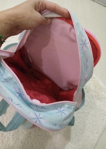 Pastel Renkli Frozen Okul Çantası - Görsel 6