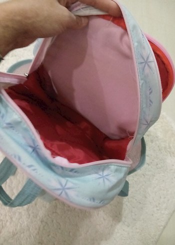 Pastel Renkli Frozen Okul Çantası - Görsel 7