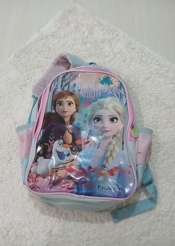 Pastel Renkli Frozen Okul Çantası - Görsel 8